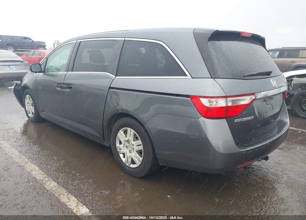2013 HONDA ODYSSEY LX VIN: 5FNRL5H29DB039064