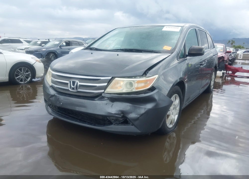 2013 HONDA ODYSSEY LX VIN: 5FNRL5H29DB039064