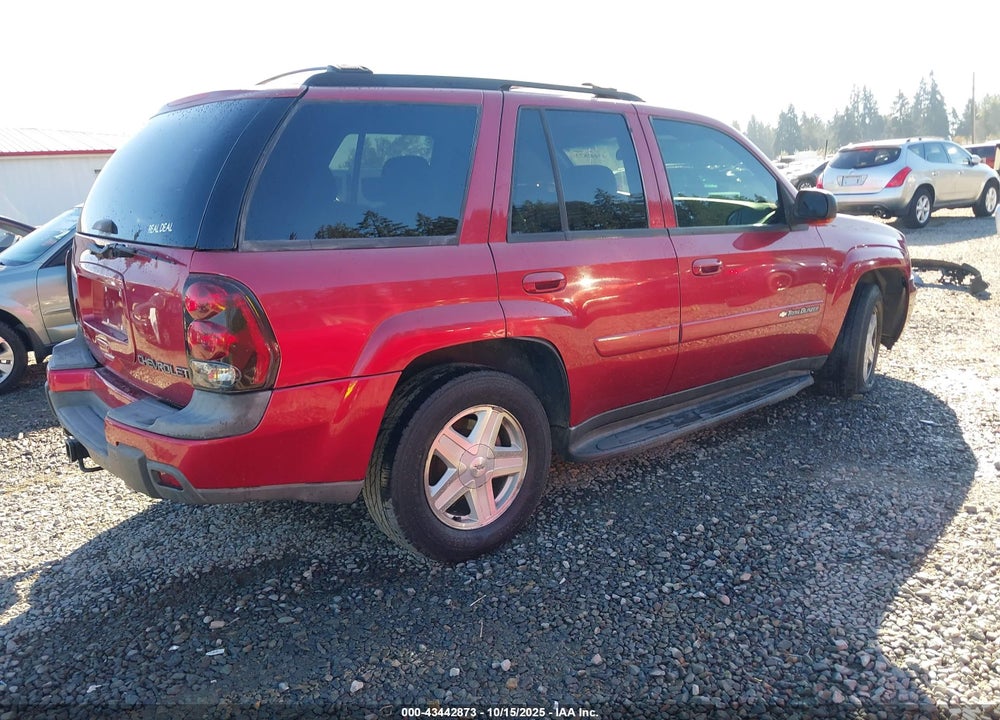 2002 CHEVROLET TRAILBLAZER LTZ VIN: 1GNDT13S622141522