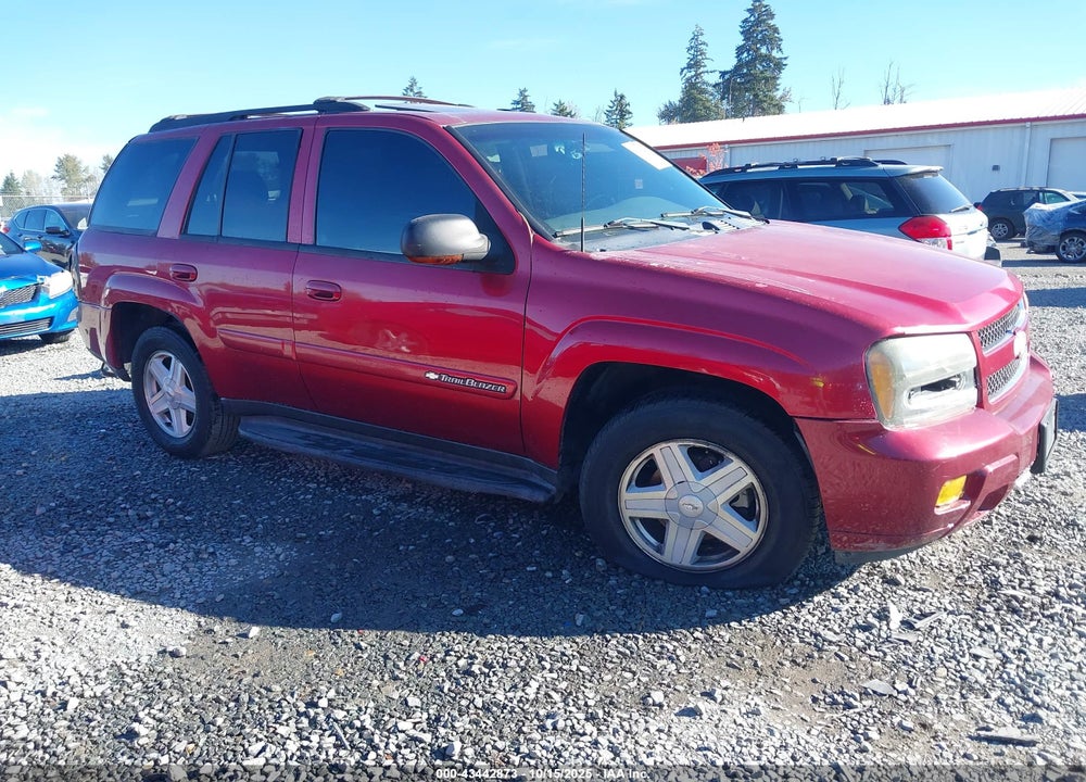 2002 CHEVROLET TRAILBLAZER LTZ VIN: 1GNDT13S622141522