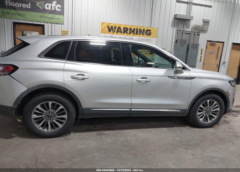 2019 LINCOLN NAUTILUS SELECT VIN: 2LMPJ8K96KBL13254