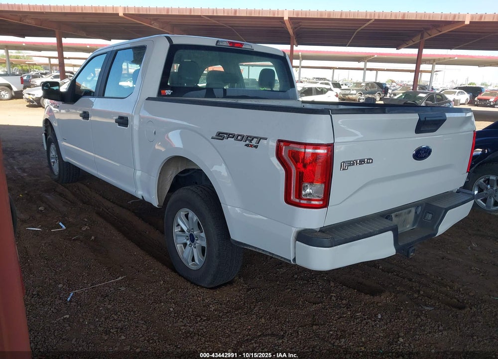 2015 FORD F-150 VIN: 1FTEW1EP5FKE43287
