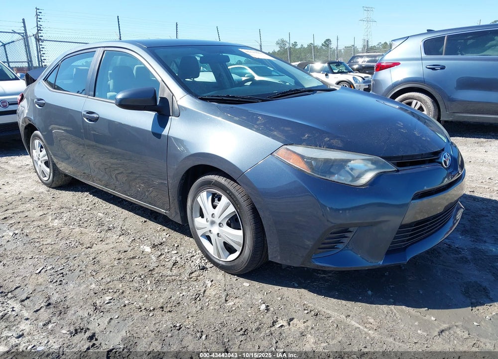 2016 TOYOTA COROLLA LE VIN: 2T1BURHE5GC661248