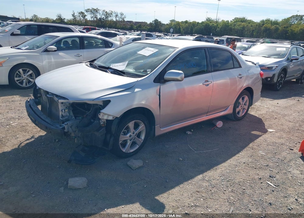 2013 TOYOTA COROLLA S VIN: 2T1BU4EE0DC109692
