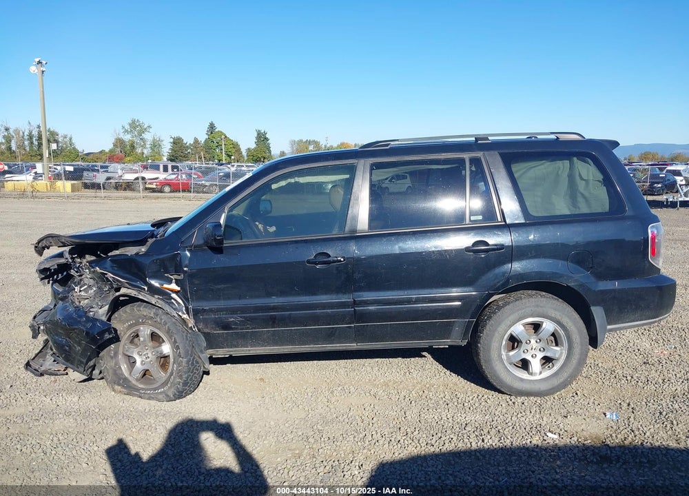 2006 HONDA PILOT EX-L VIN: 2HKYF18756H552064