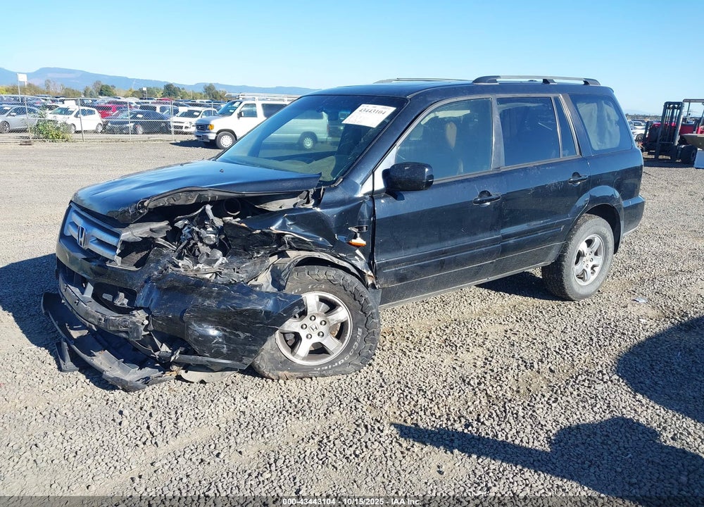 2006 HONDA PILOT EX-L VIN: 2HKYF18756H552064