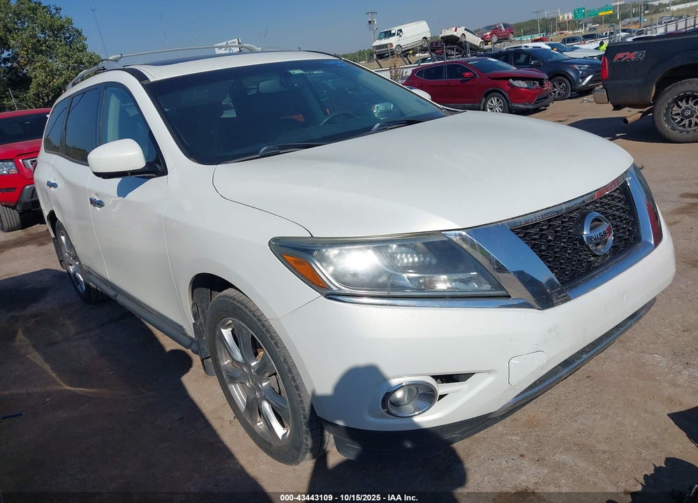 2014 NISSAN PATHFINDER PLATINUM VIN: 5N1AR2MM2EC713535