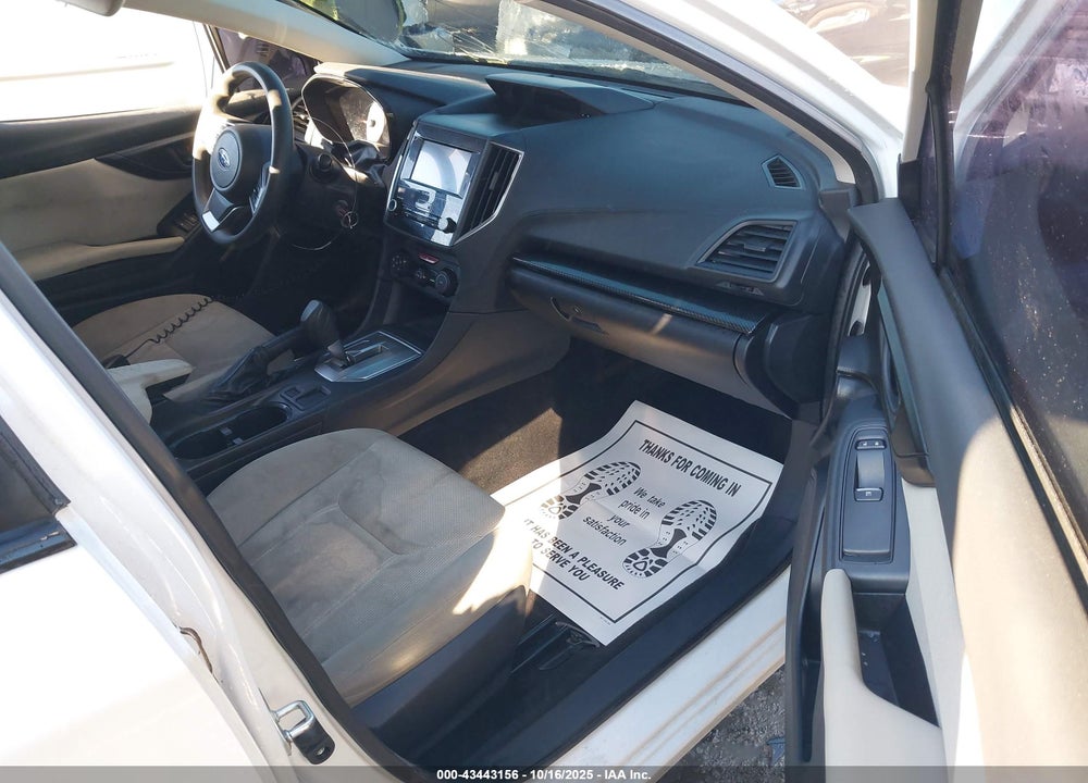 2018 SUBARU IMPREZA VIN: 4S3GTAA66J3723981