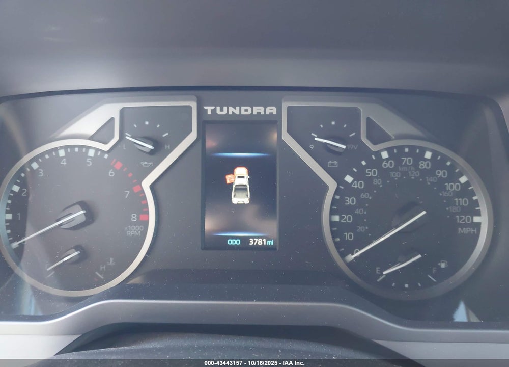 2025 TOYOTA TUNDRA SR5 4WD VIN: 5TFLA5DB2SX241619