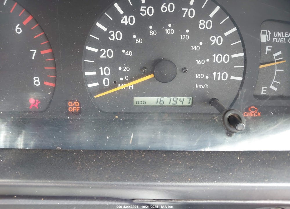 1999 TOYOTA TACOMA VIN: 4TAWM72N4XZ420488