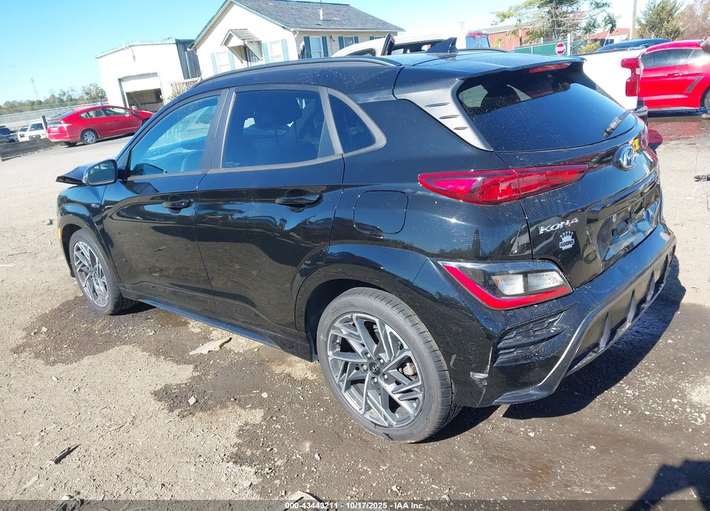 2022 HYUNDAI KONA N LINE VIN: KM8K3CA3XNU794124