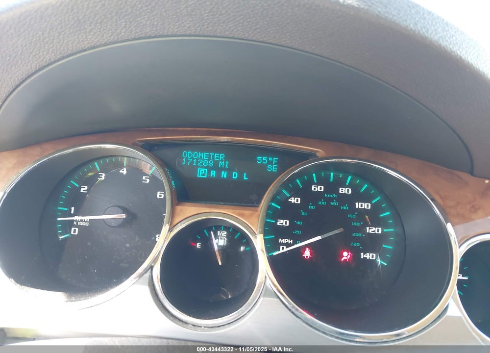 2011 BUICK ENCLAVE VIN: 5GAKRBED7BJ159781