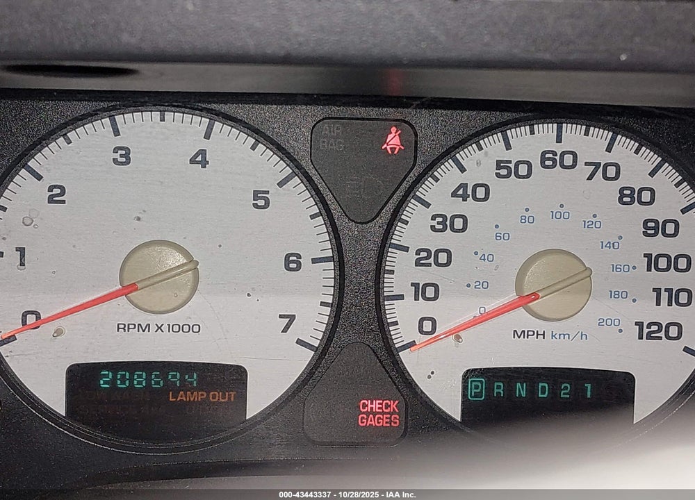 2003 DODGE RAM 1500 SLT/LARAMIE/ST VIN: 1D7HU18D23S374256