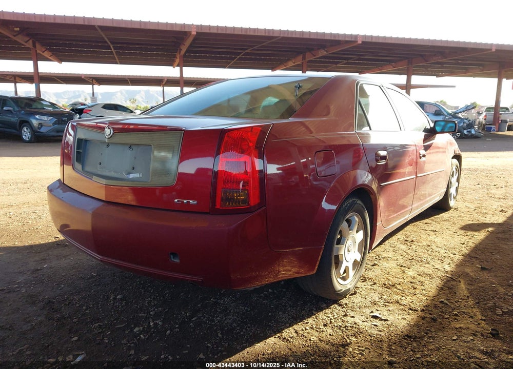 2004 CADILLAC CTS STANDARD VIN: 1G6DM577540139023