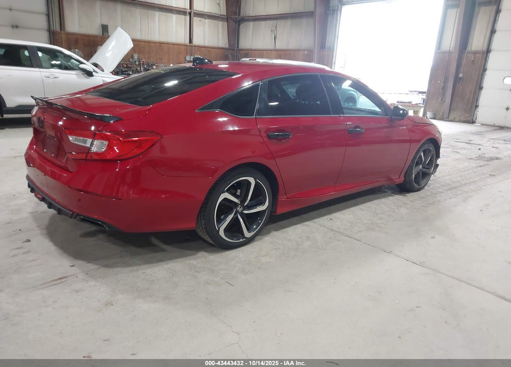2019 HONDA ACCORD SPORT VIN: 1HGCV1F3XKA165316