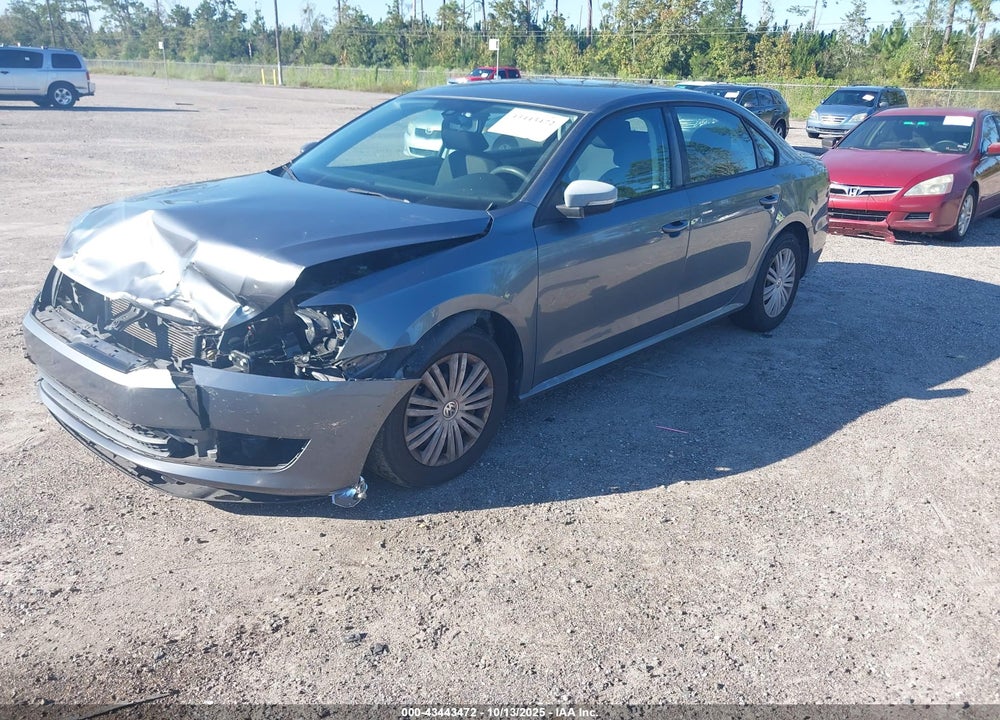 2014 VOLKSWAGEN PASSAT VIN: 1VWAS7A35EC023972