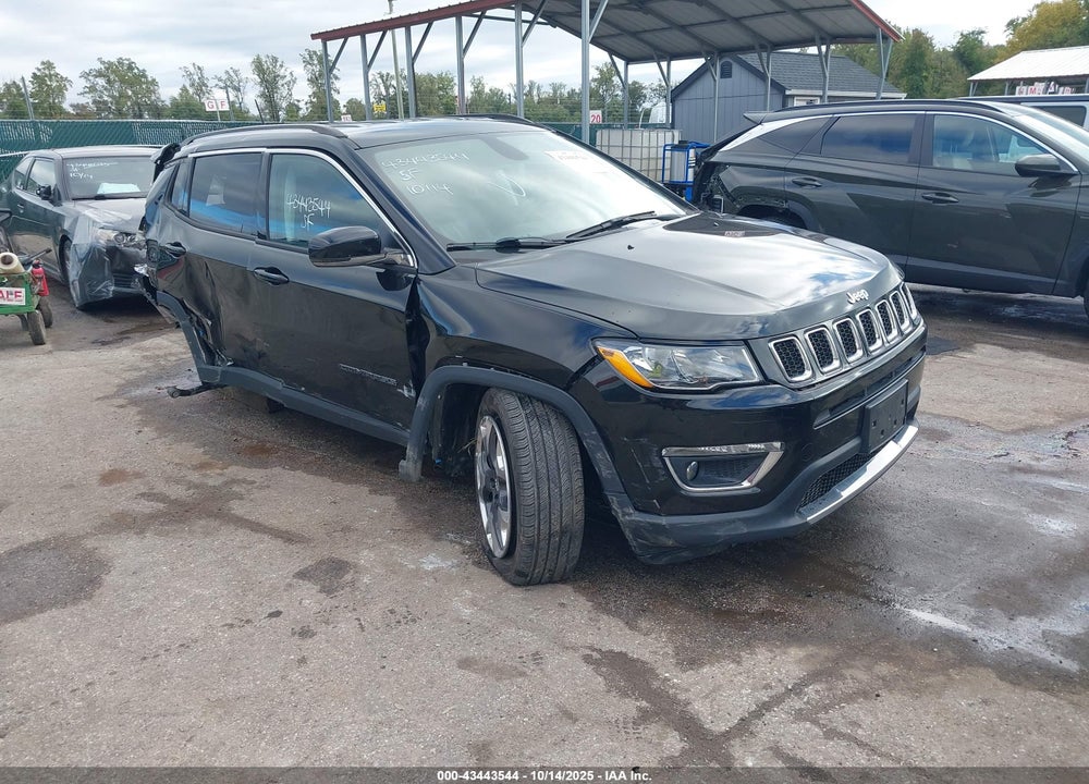 2019 JEEP COMPASS LIMITED 4X4 VIN: 3C4NJDCB5KT592654