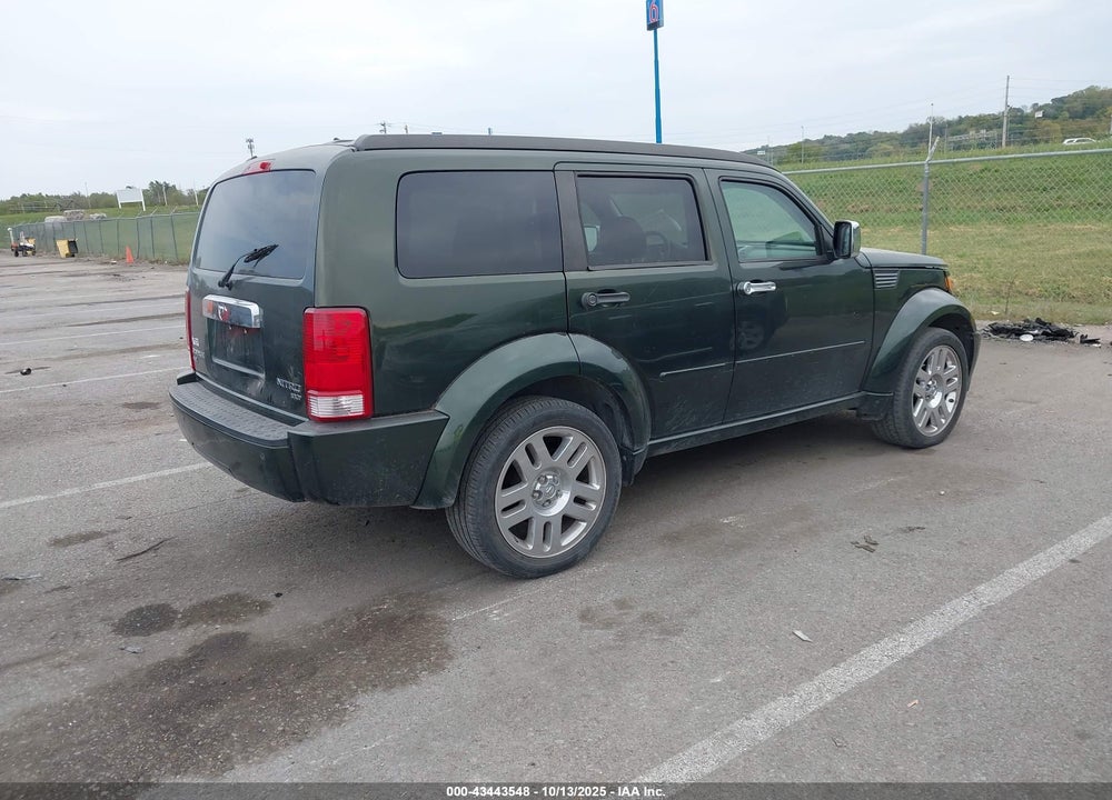 2010 DODGE NITRO VIN: 1D4PT5GX6AW124748