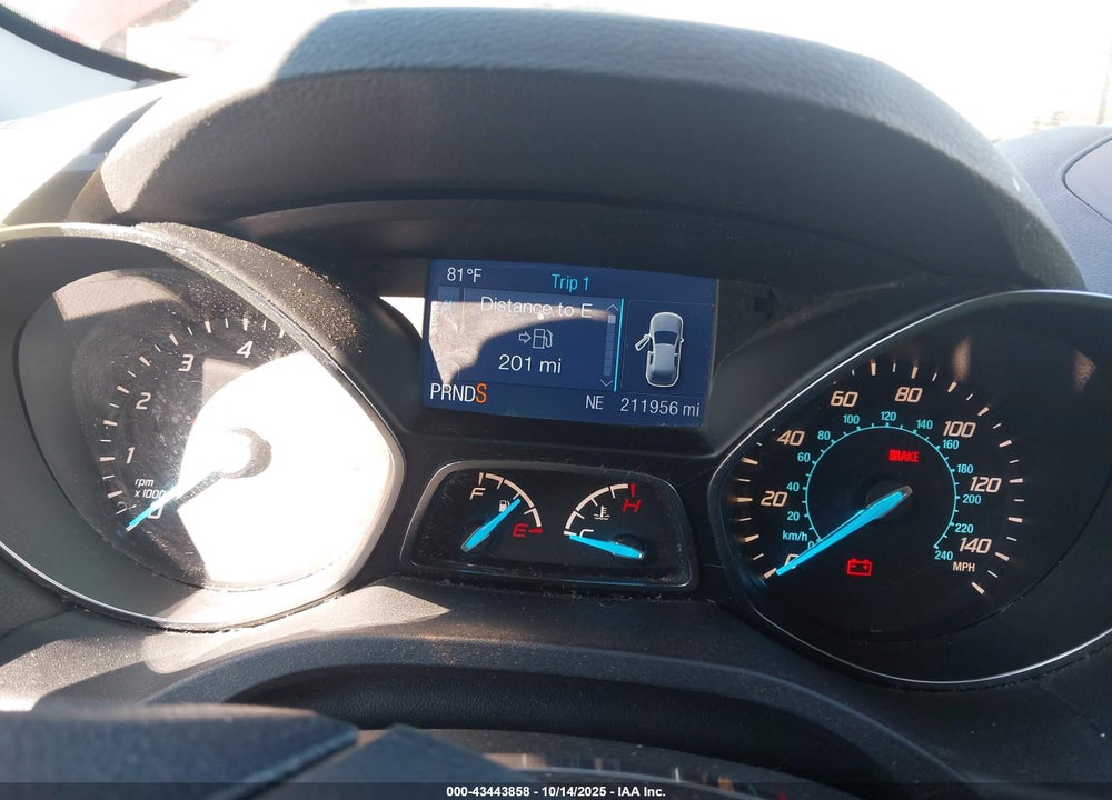 2014 FORD ESCAPE SE VIN: 1FMCU0GX4EUD48612