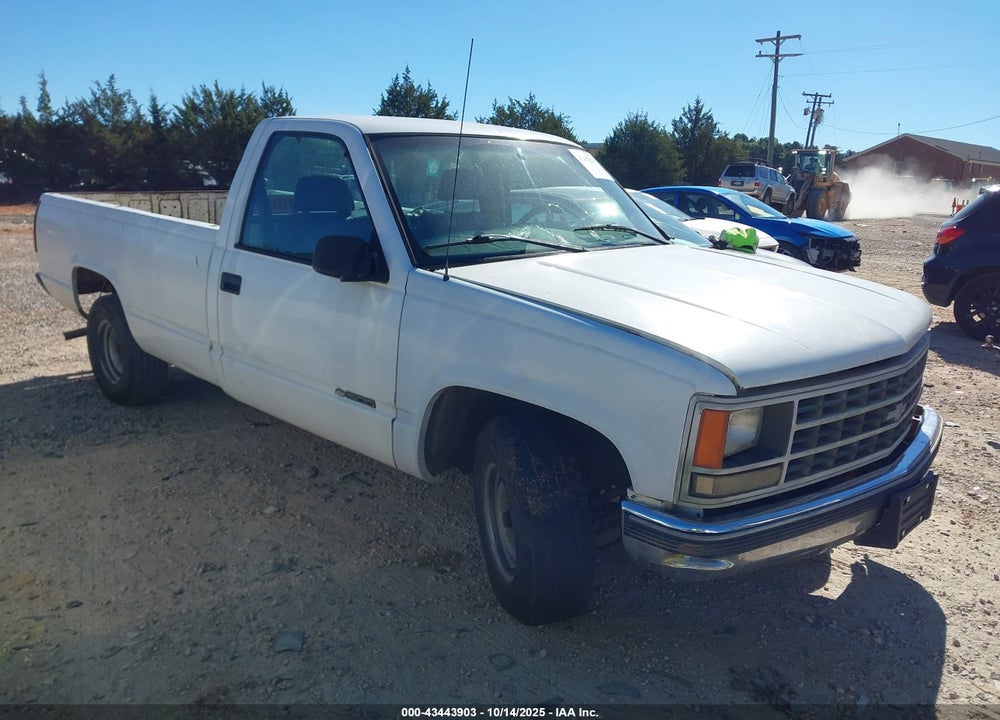1998 CHEVROLET C1500 FLEETSIDE W/T VIN: 1GCEC14W5WZ235130