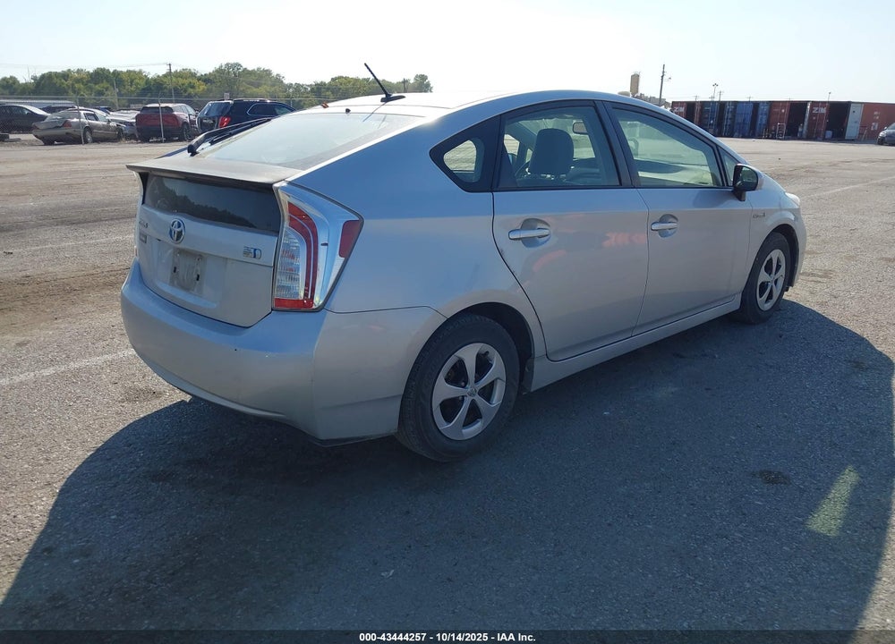 2012 TOYOTA PRIUS VIN: JTDKN3DU8C5511701