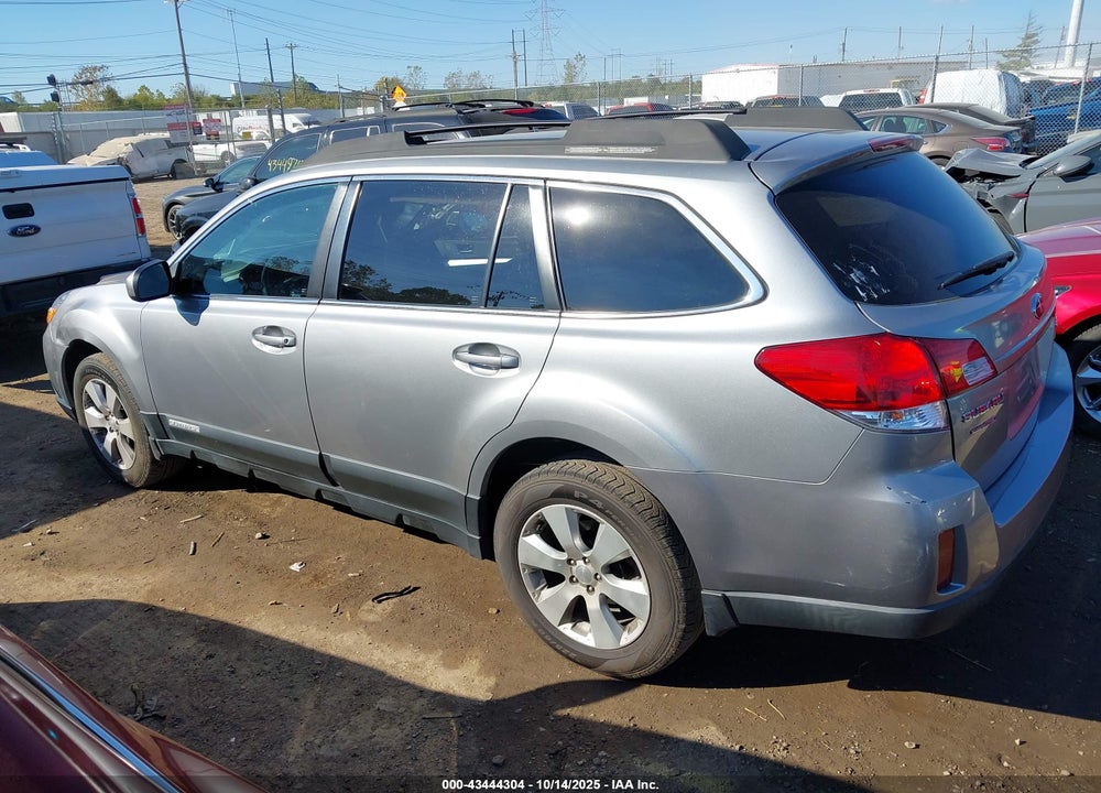 2011 SUBARU OUTBACK 2.5I PREMIUM VIN: 4S4BRBGCXB3372095