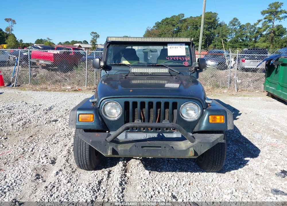 2005 JEEP WRANGLER X VIN: 1J4FA39S85P370585