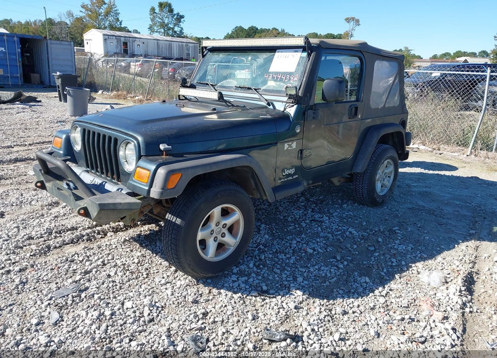 2005 JEEP WRANGLER X VIN: 1J4FA39S85P370585