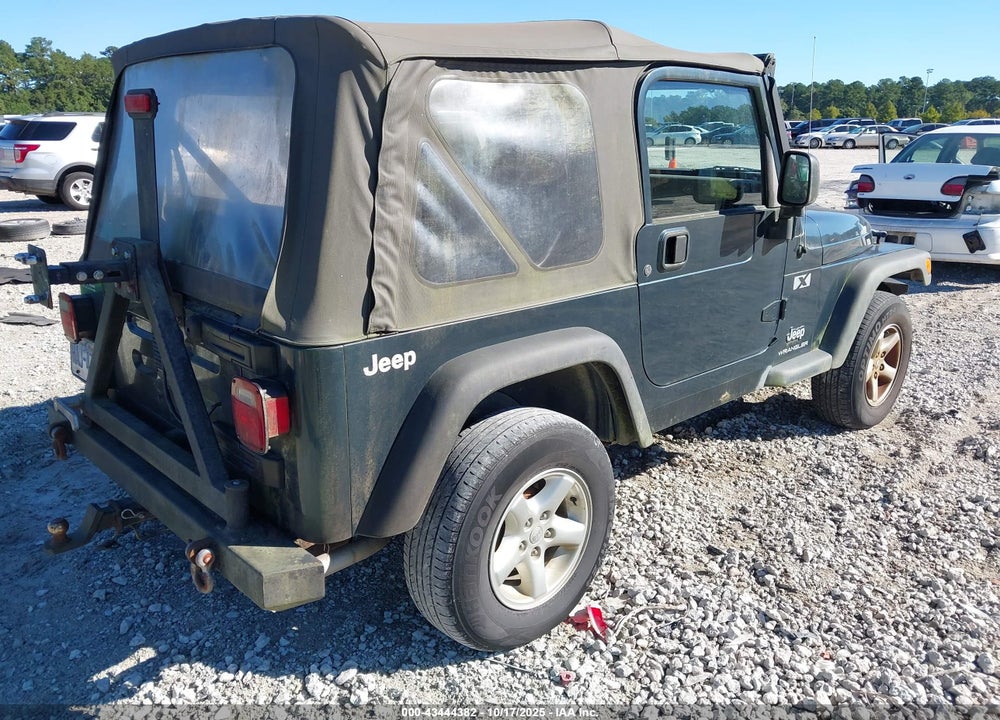 2005 JEEP WRANGLER X VIN: 1J4FA39S85P370585