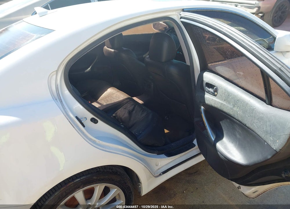 2007 LEXUS IS 250 VIN: JTHBK262172047591