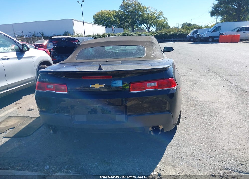 2015 CHEVROLET CAMARO VIN: 2G1FD3D30F9280563
