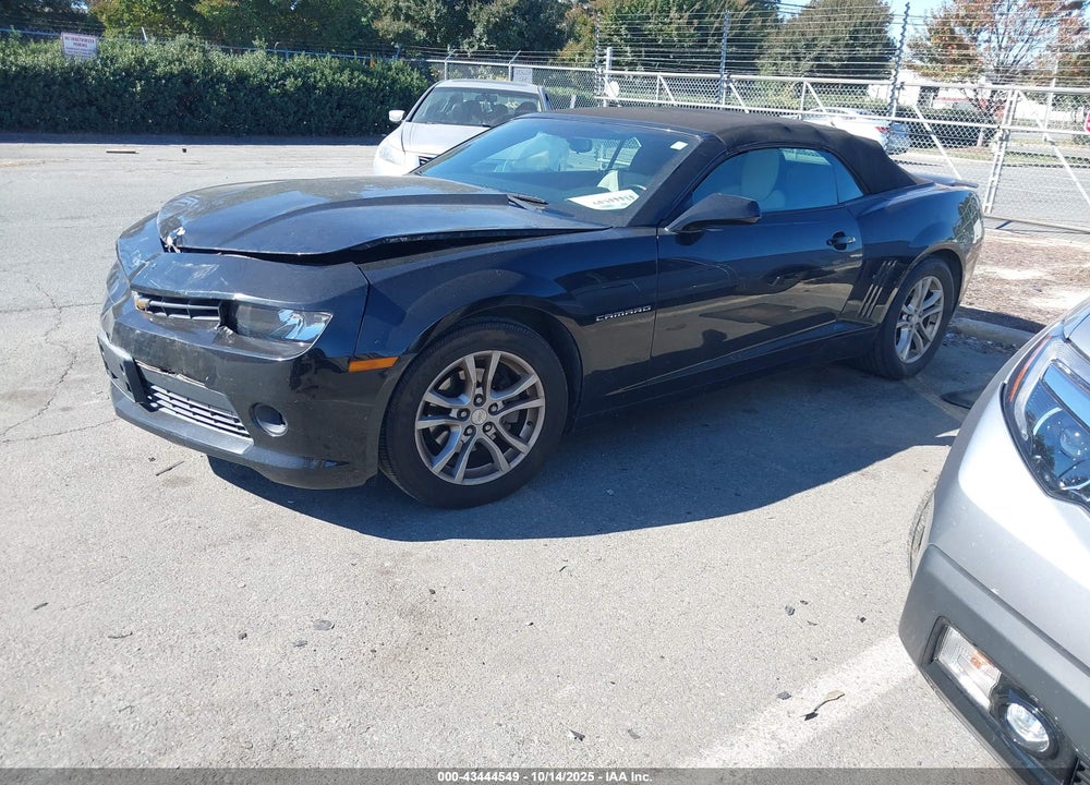 2015 CHEVROLET CAMARO VIN: 2G1FD3D30F9280563