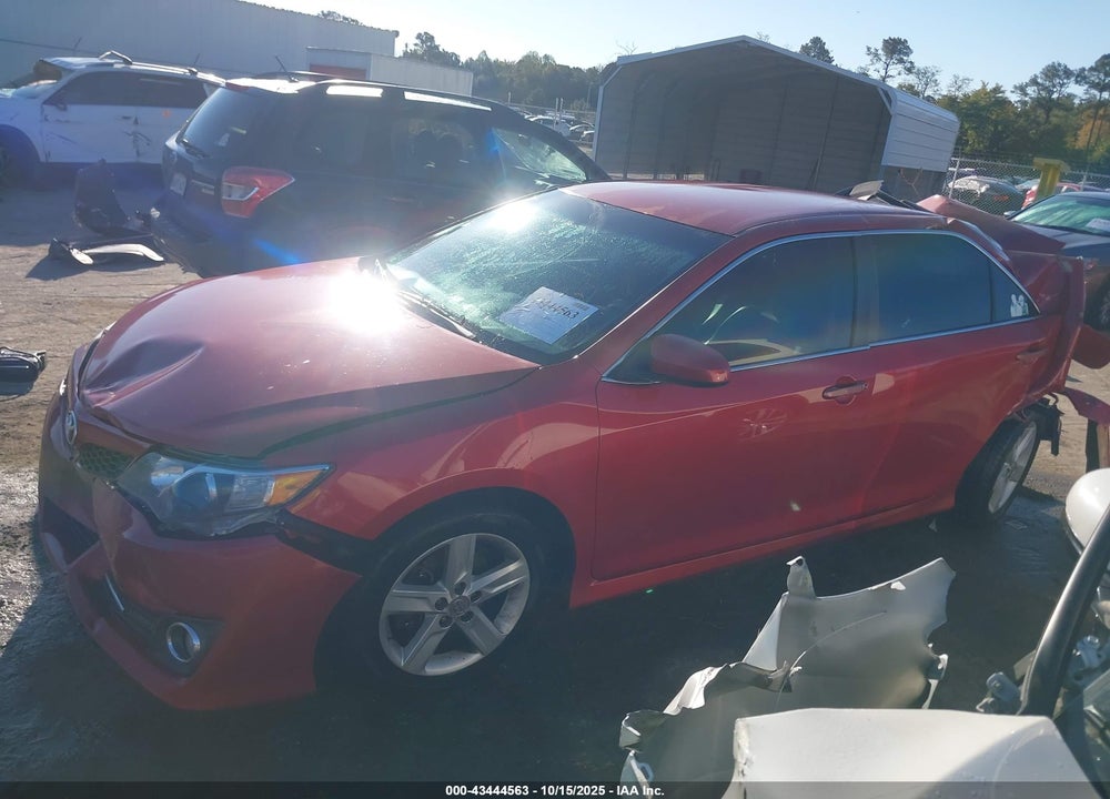 2012 TOYOTA CAMRY SE VIN: 4T1BF1FK7CU563853