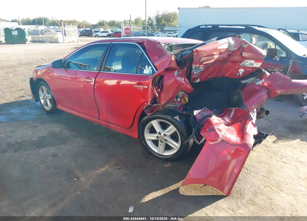 2012 TOYOTA CAMRY SE VIN: 4T1BF1FK7CU563853