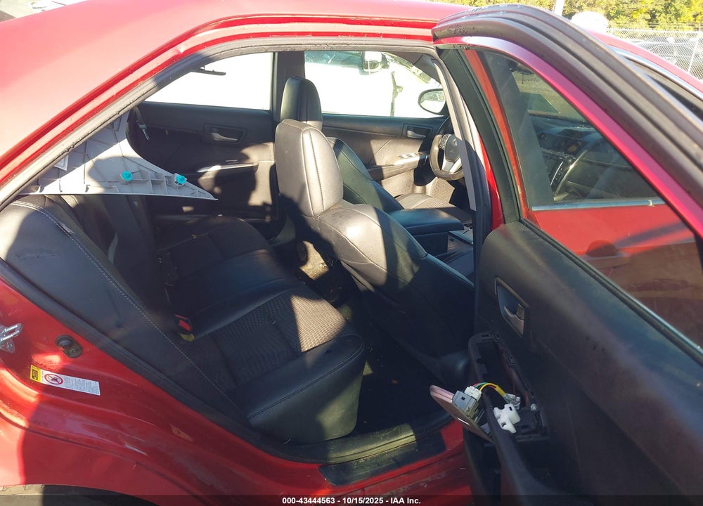 2012 TOYOTA CAMRY SE VIN: 4T1BF1FK7CU563853