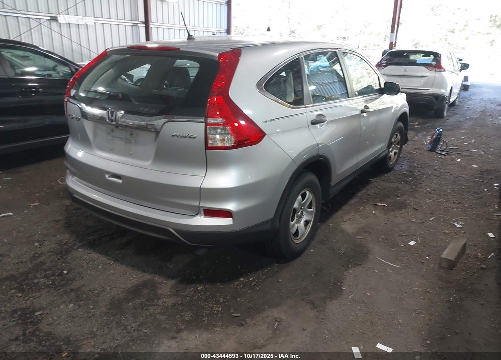 2015 HONDA CR-V LX VIN: 5J6RM4H31FL116486