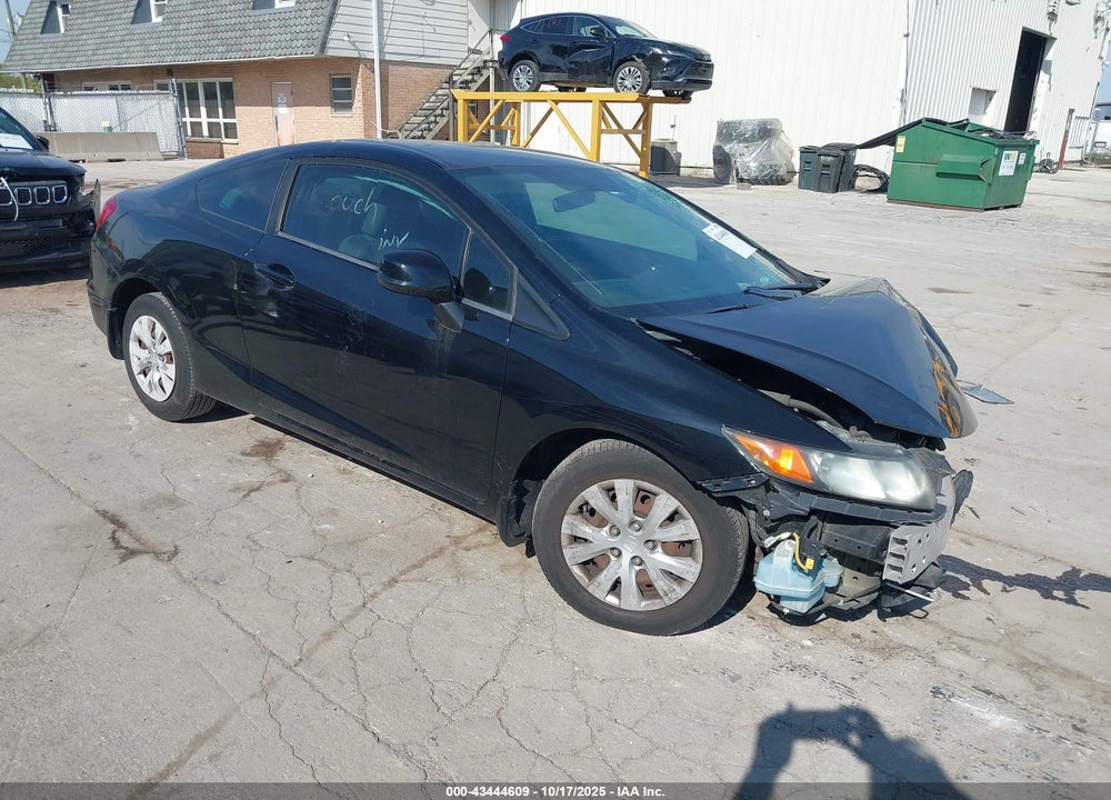 2012 HONDA CIVIC LX VIN: 2HGFG3B57CH534534