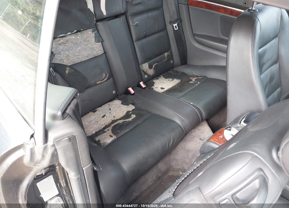 2005 AUDI A4 3.0 VIN: WAUDT48H25K009592
