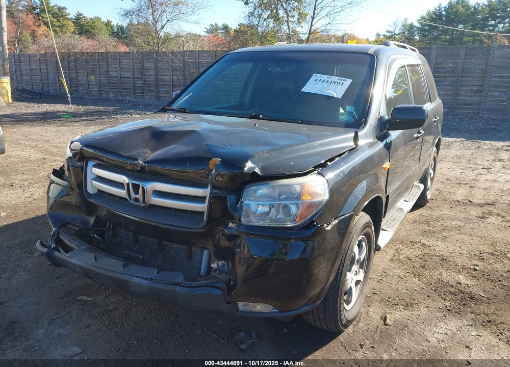 2007 HONDA PILOT EX-L VIN: 5FNYF18587B029152