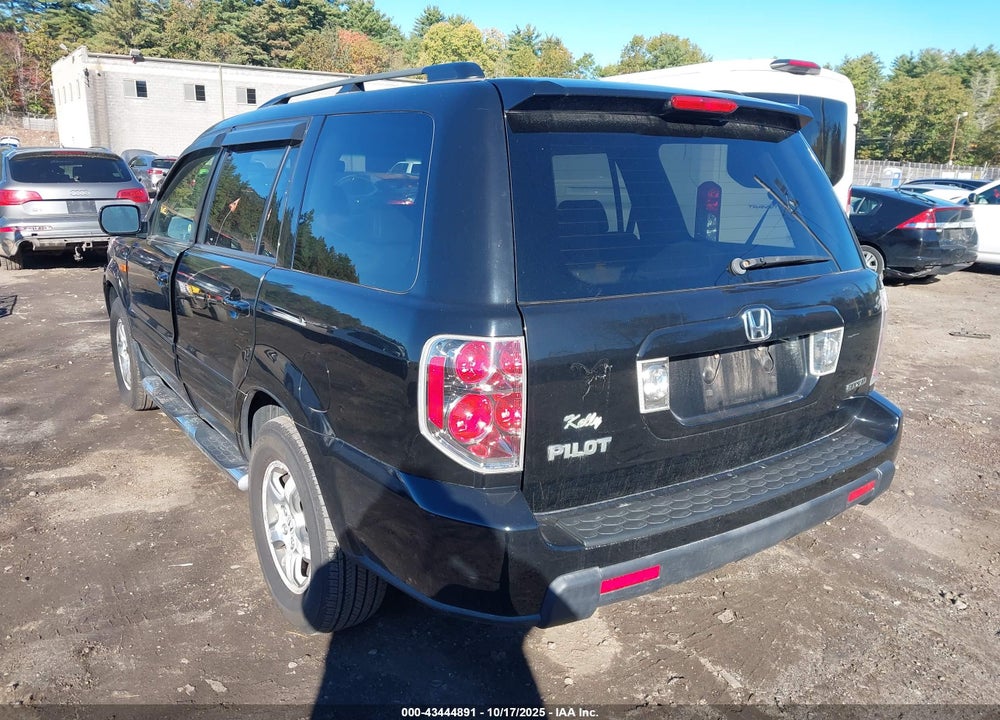 2007 HONDA PILOT EX-L VIN: 5FNYF18587B029152