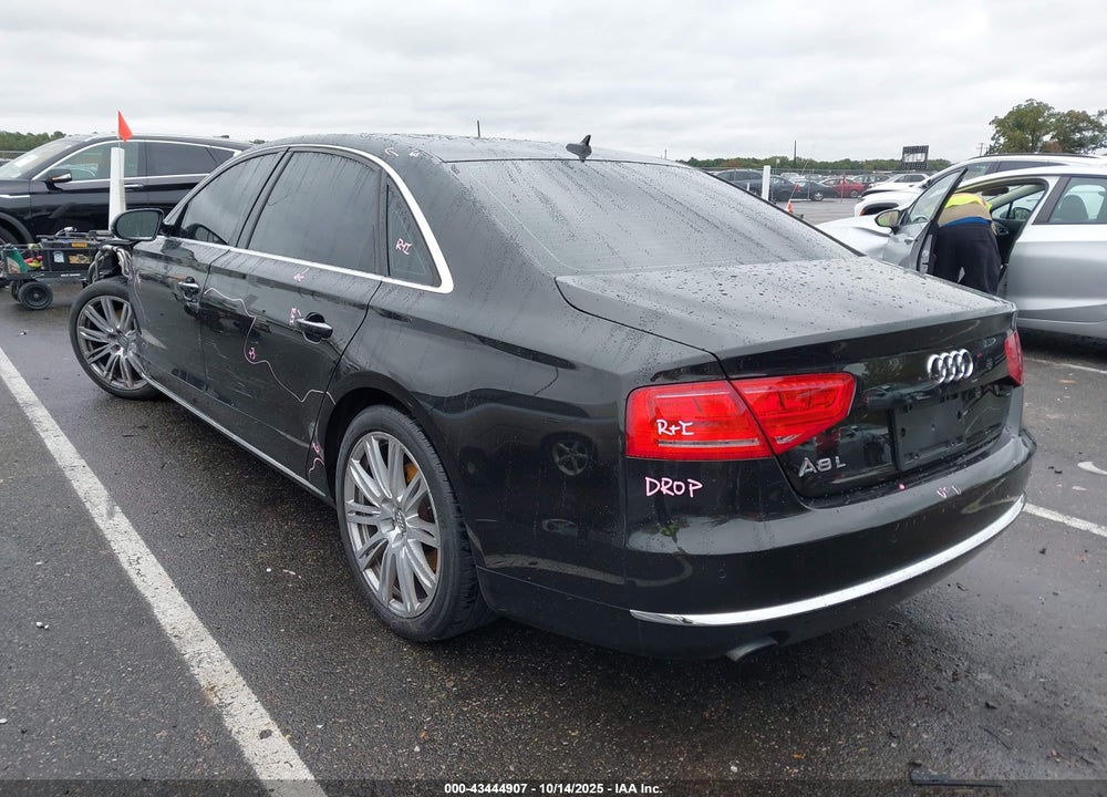 2013 AUDI A8 VIN: WAURGAFD8DN002720
