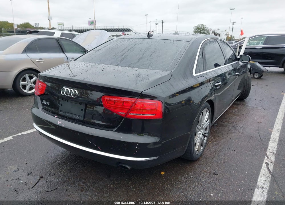 2013 AUDI A8 VIN: WAURGAFD8DN002720