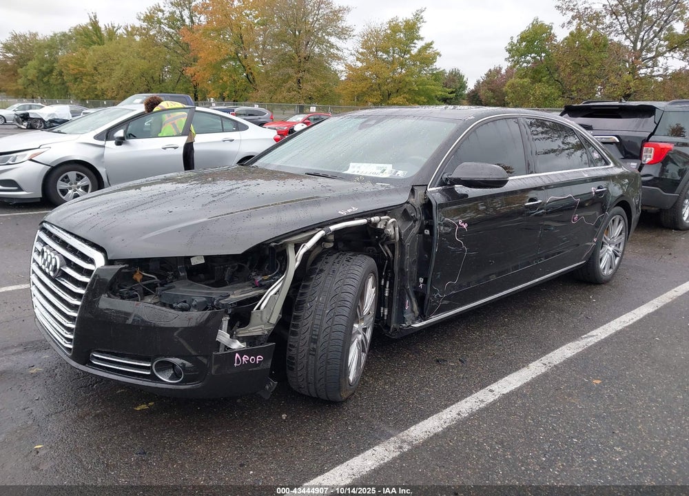 2013 AUDI A8 VIN: WAURGAFD8DN002720