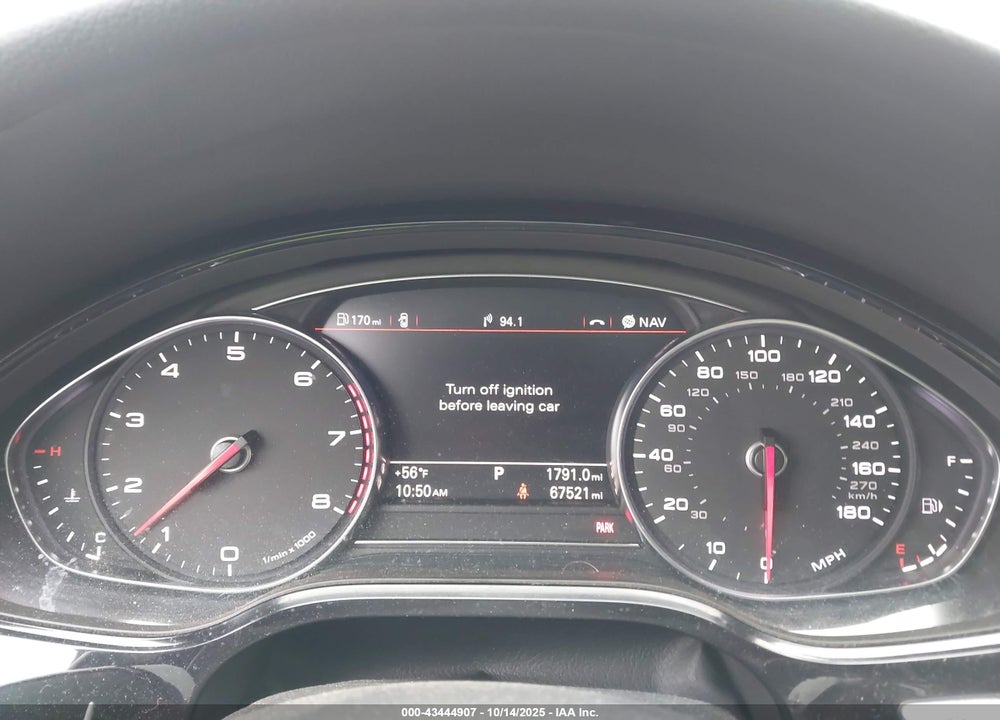 2013 AUDI A8 VIN: WAURGAFD8DN002720