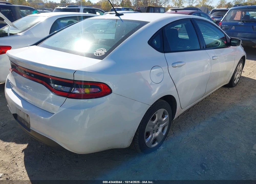 2014 DODGE DART VIN: 1C3CDFAA1ED677218