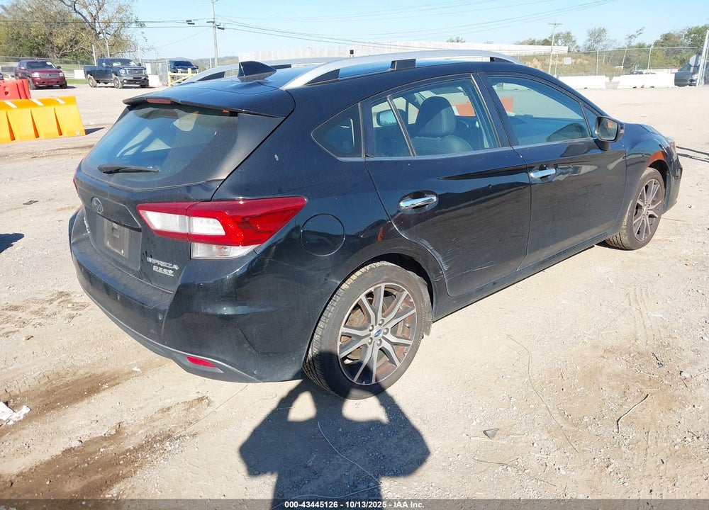 2017 SUBARU IMPREZA VIN: 4S3GTAU60H3723173