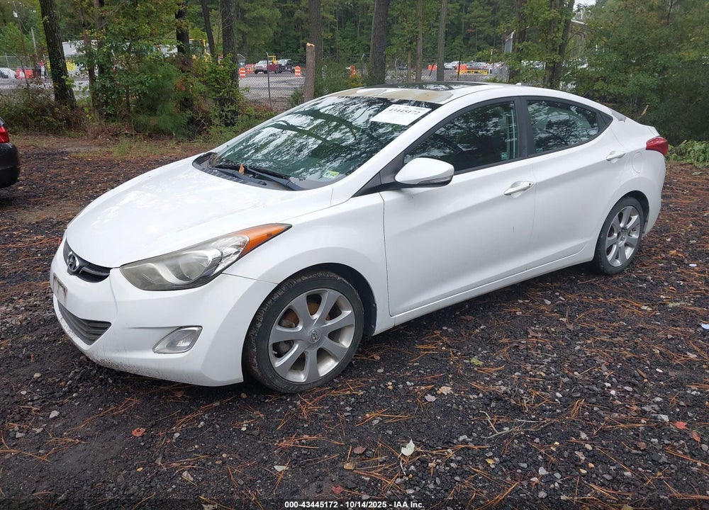 2013 HYUNDAI ELANTRA VIN: 5NPDH4AE7DH204122