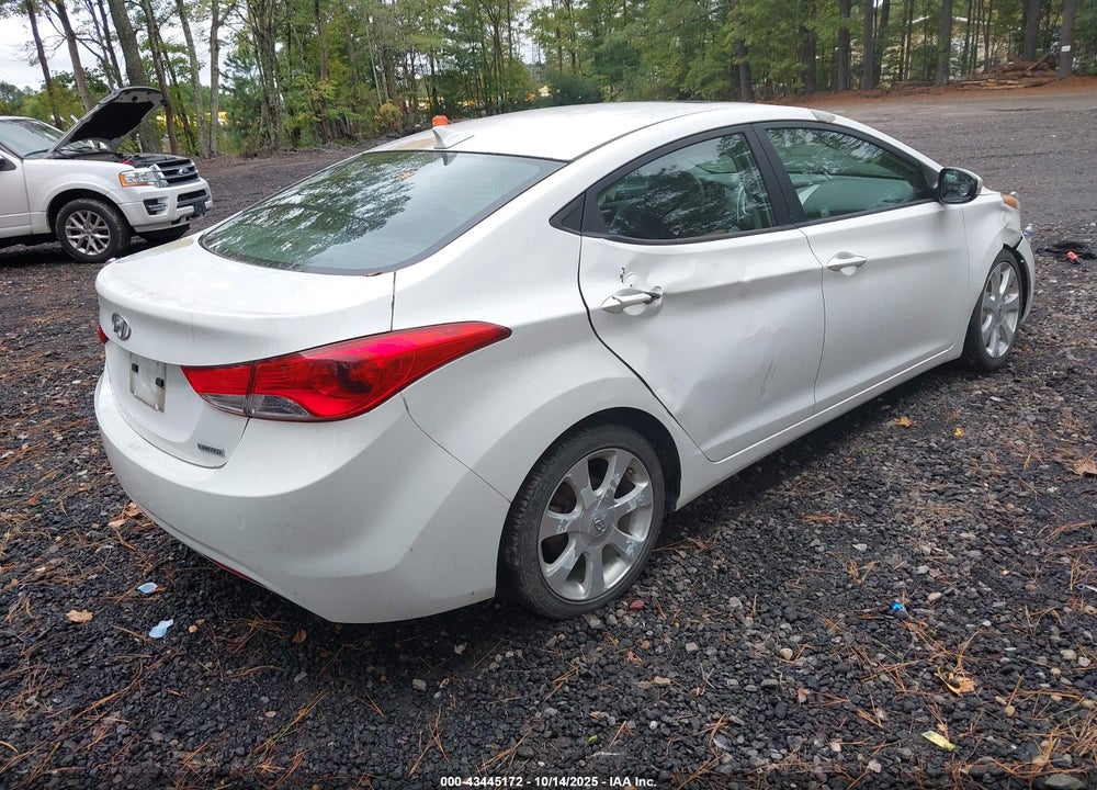 2013 HYUNDAI ELANTRA VIN: 5NPDH4AE7DH204122
