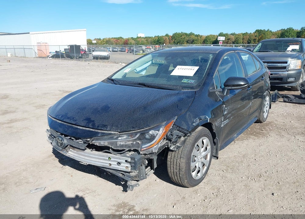 2021 TOYOTA COROLLA LE VIN: JTDEPMAE5MJ180661