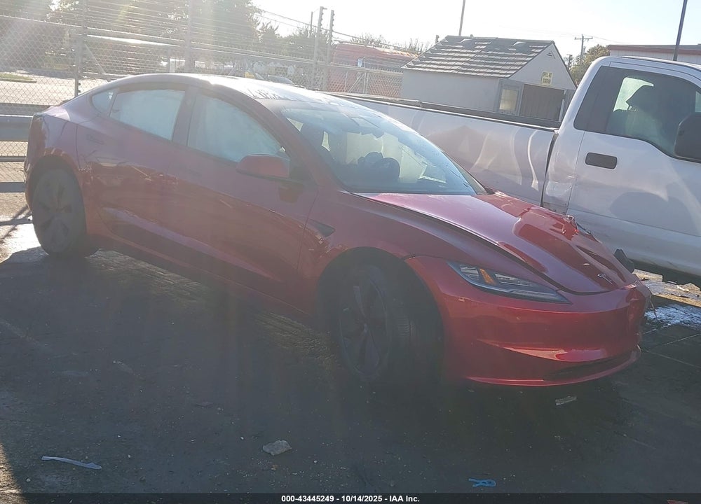 2025 TESLA MODEL 3 LONG RANGE REAR-WHEEL DRIVE VIN: 5YJ3E1EA4SF988006